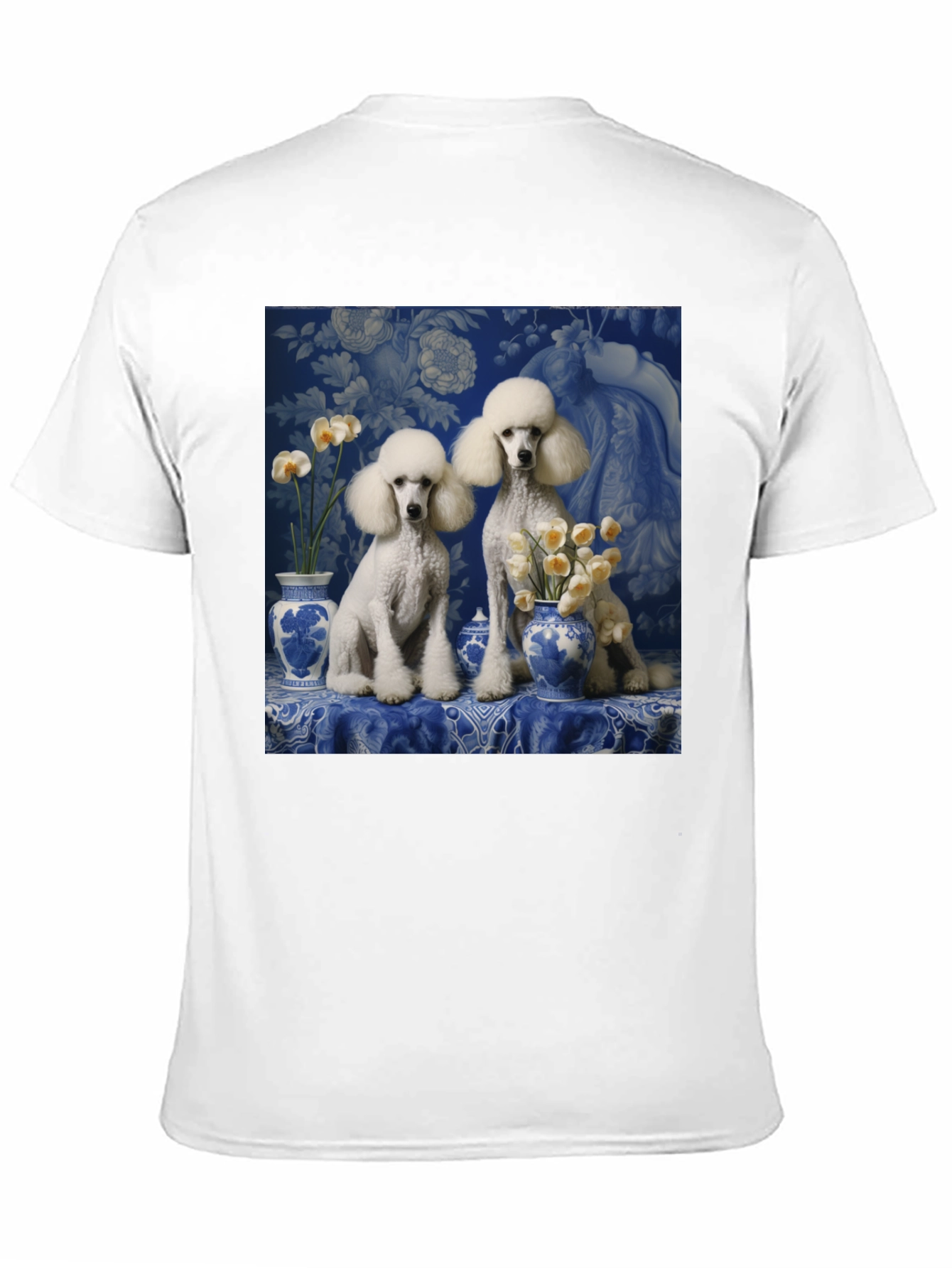 Poodle Art T-Shirt - Stylish Canine Design