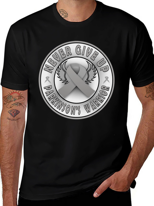 Parkinsons Warrior Never Give Up T-Shirt