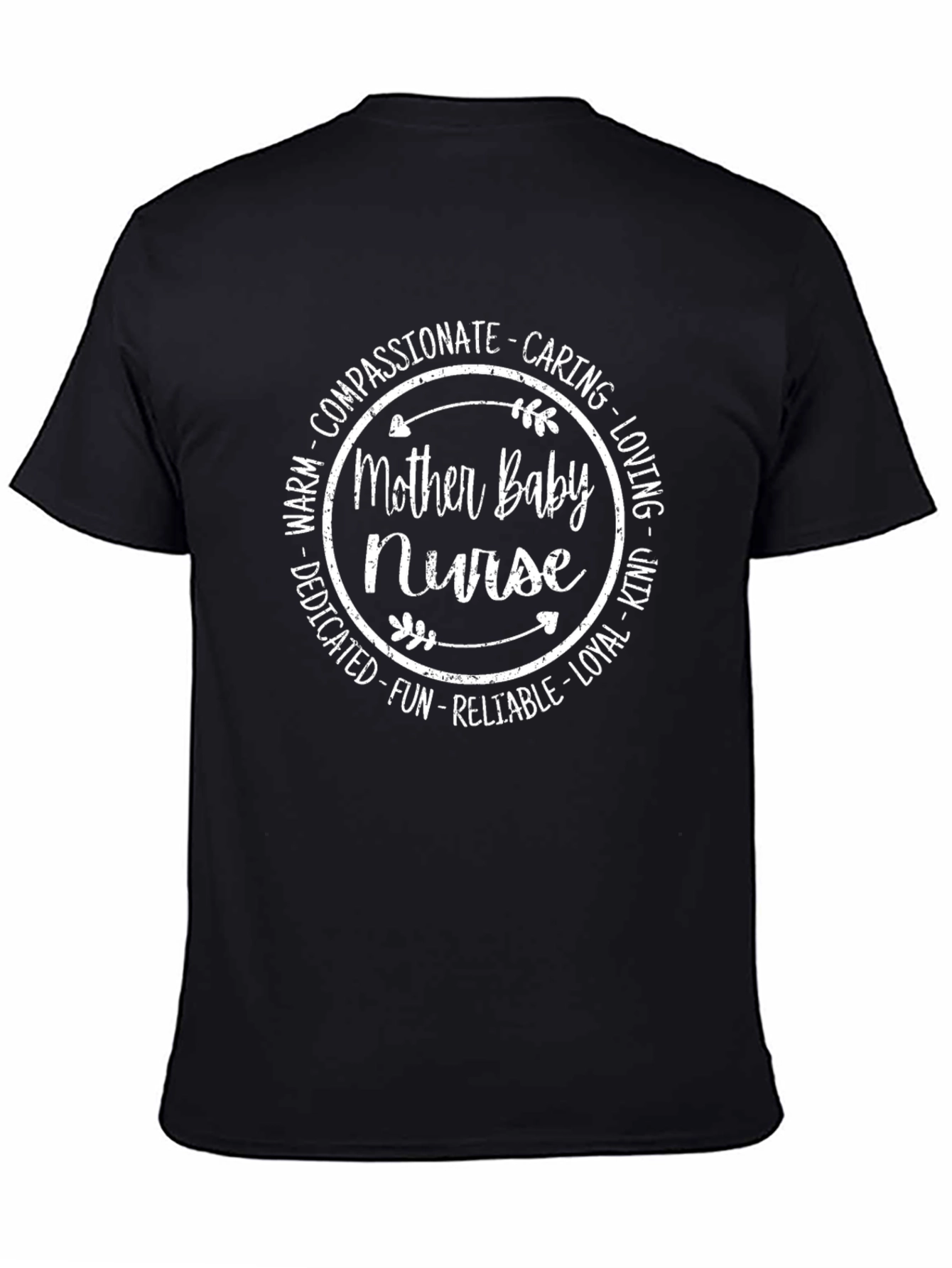 Mother Baby Nurse T-Shirt: Compassionate Caring
