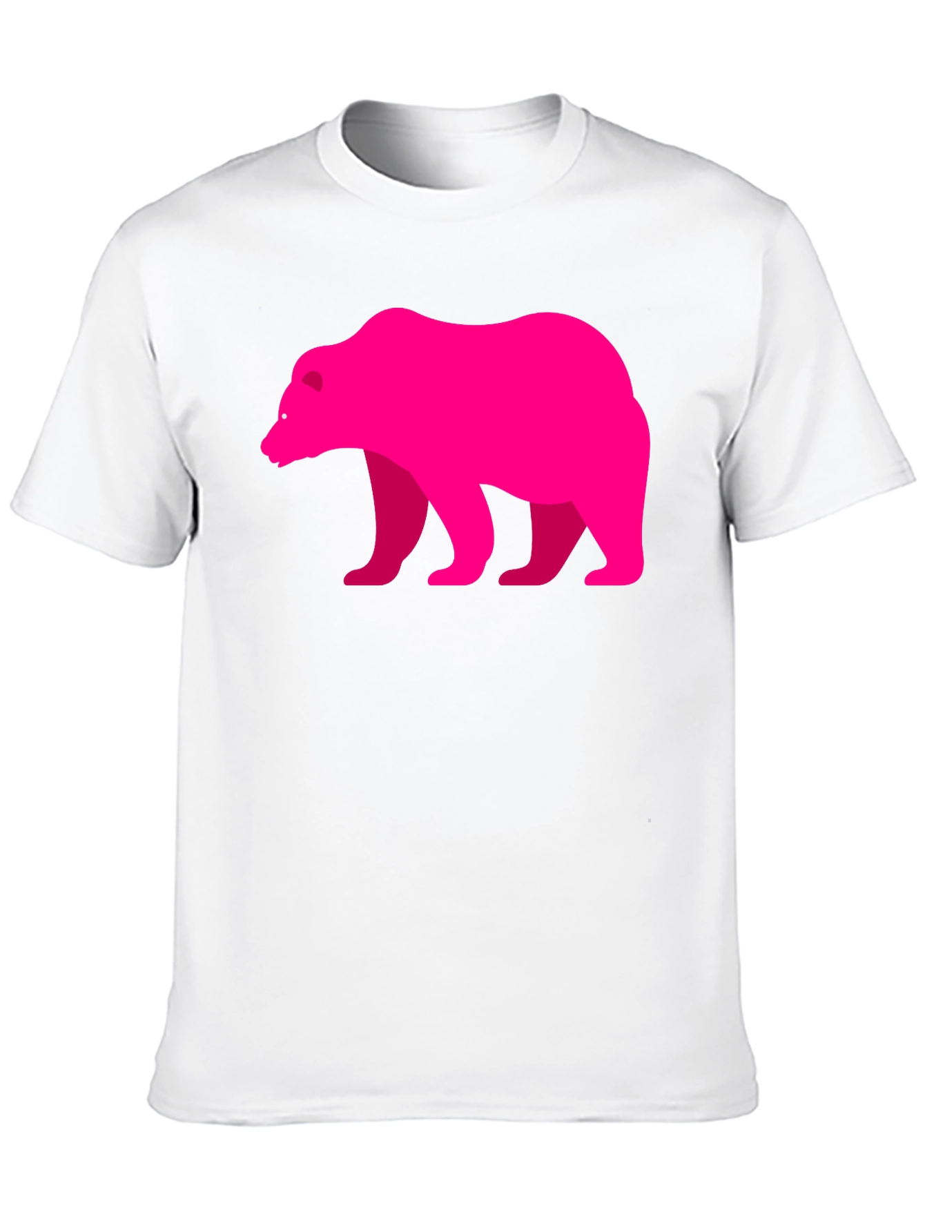Bear Graphic Tee - Mens Black T-Shirt