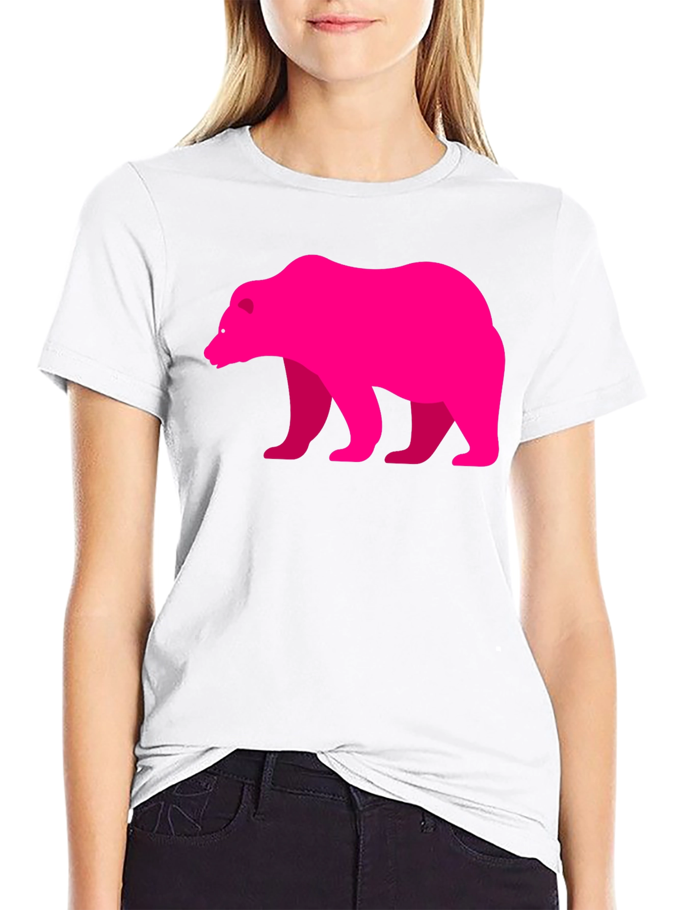 Bear Graphic Tee - Mens Black T-Shirt