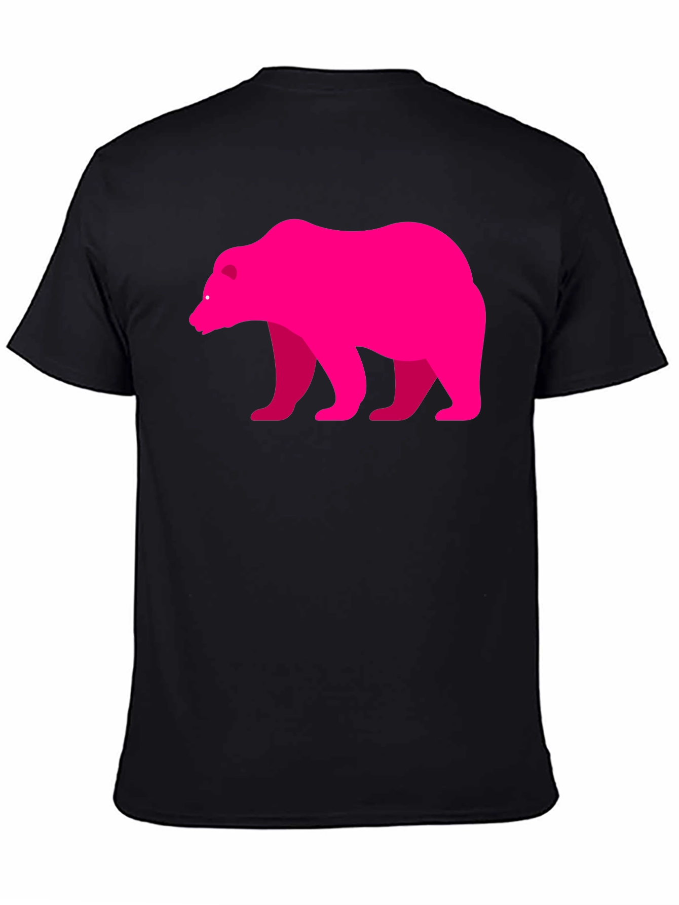 Bear Graphic Tee - Mens Black T-Shirt