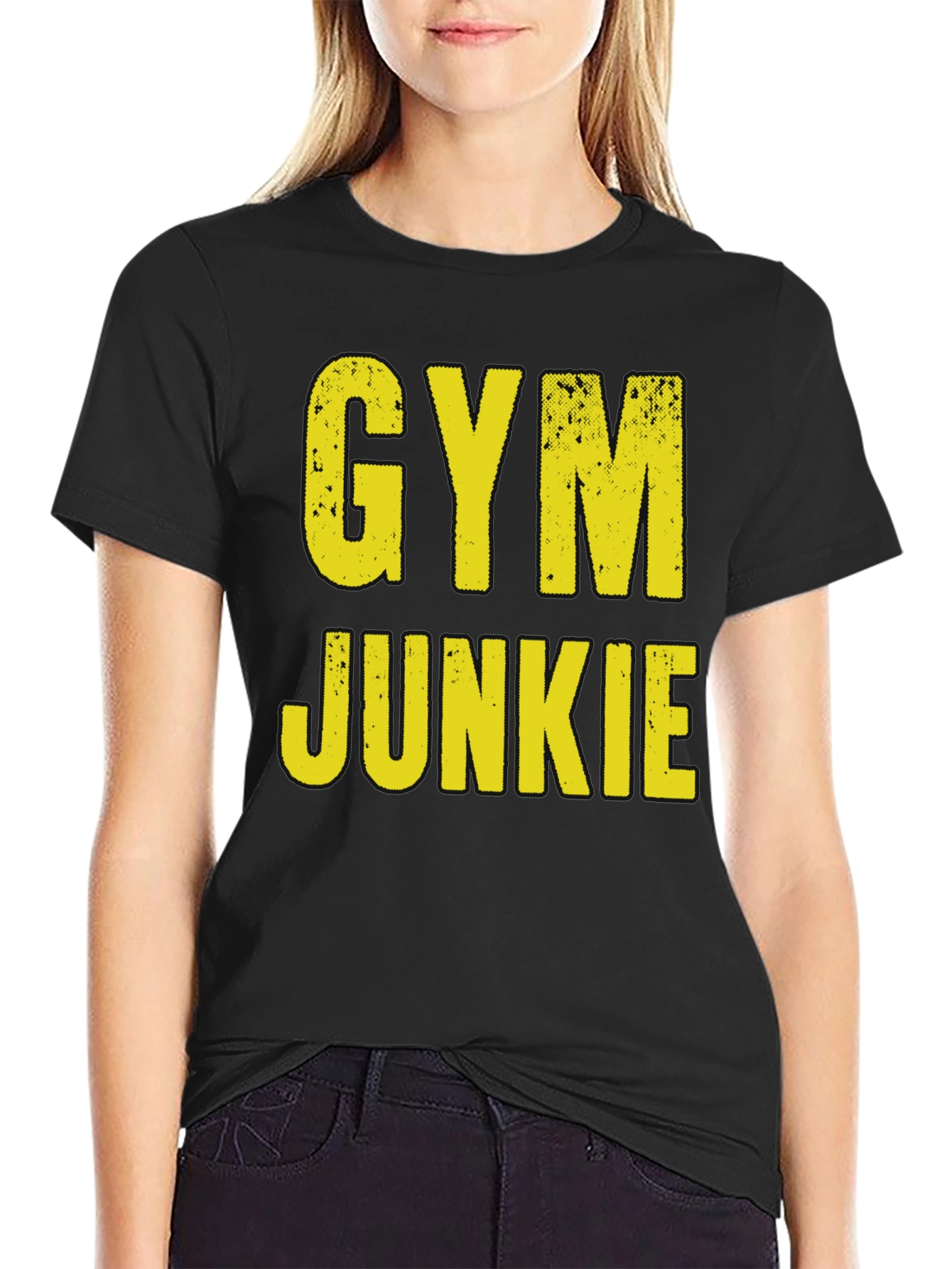 Gym Junkie Graphic T-Shirt - Fitness Apparel