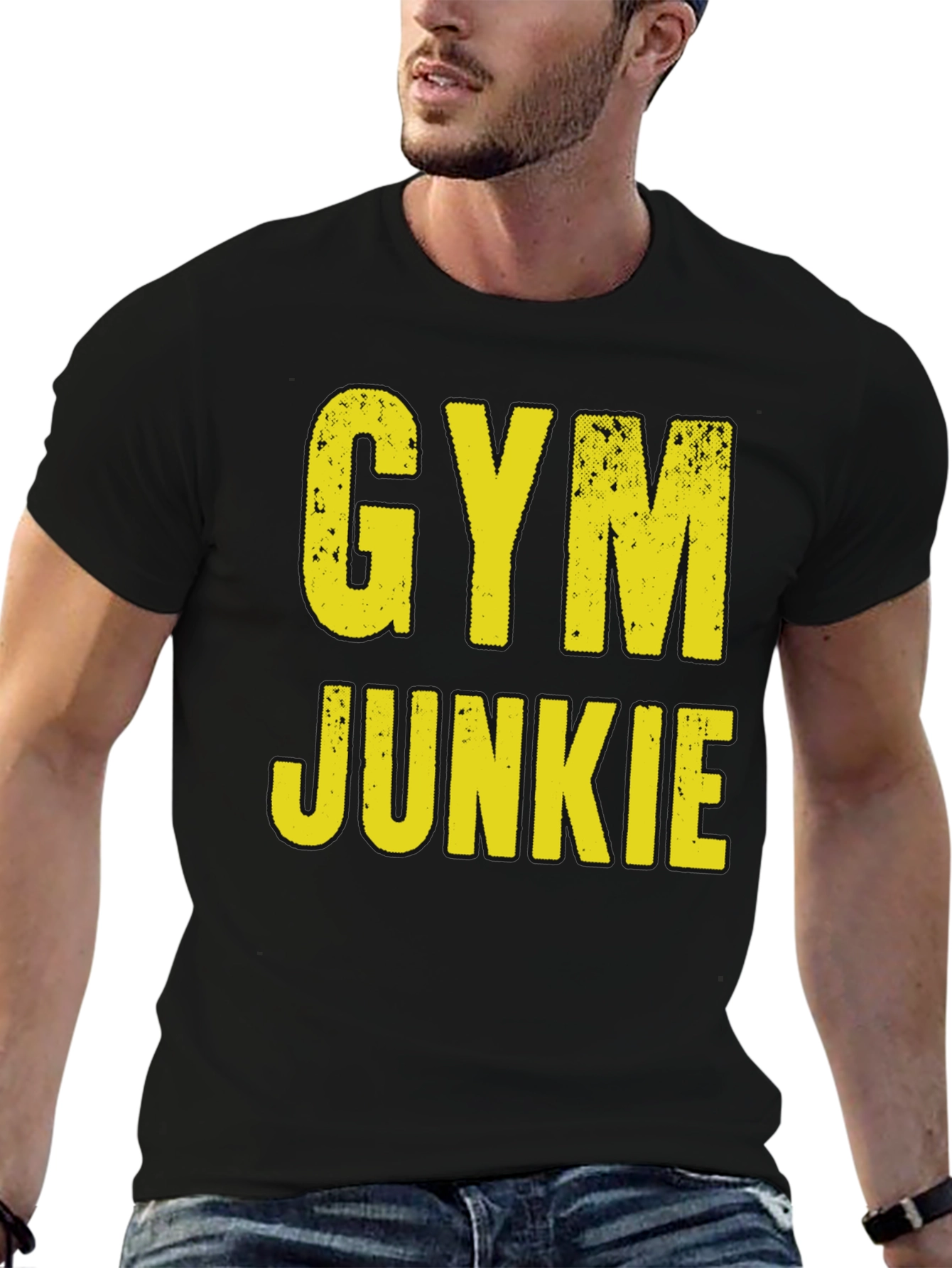 Gym Junkie Graphic T-Shirt - Fitness Apparel