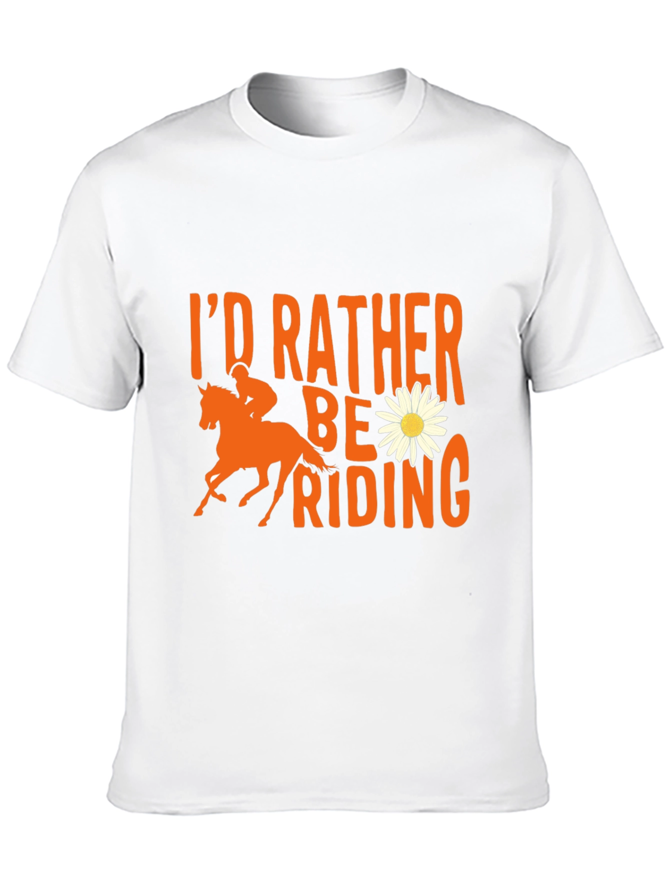 Id Rather Be Riding T-Shirt