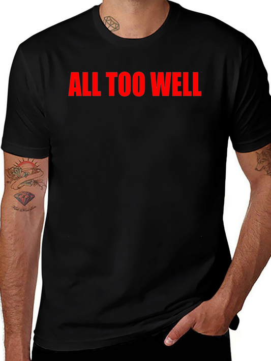 All Too Well Graphic Tee - Trendy Music Fan T-Shirt