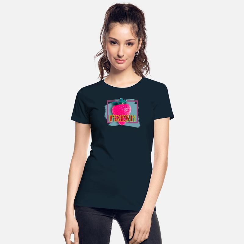 Vibrant Strawberry with Fresh Neon Sign