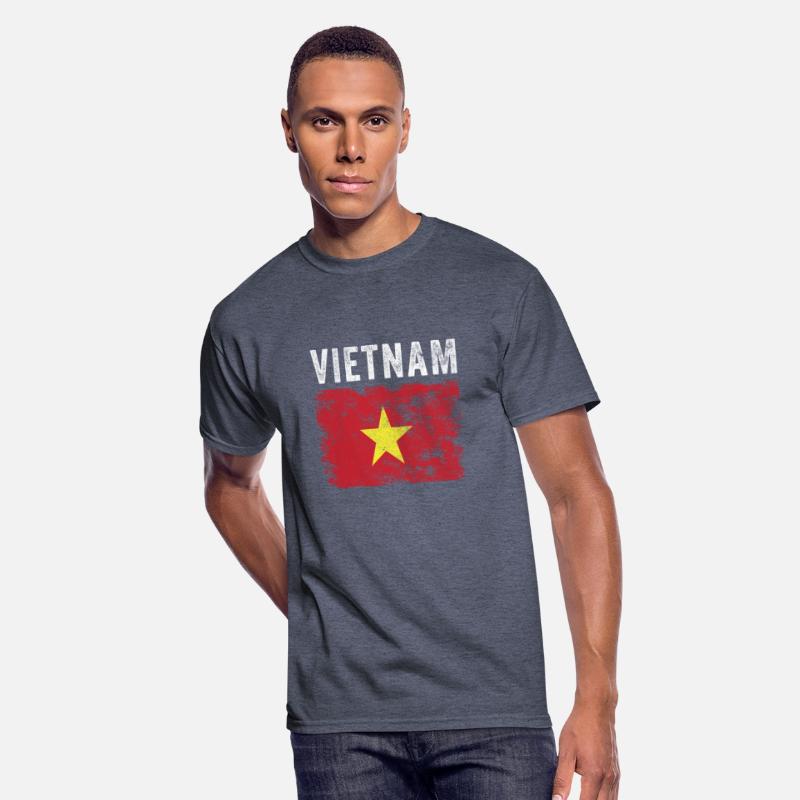 Vietnam Flag Distressed Vietnamese Flag