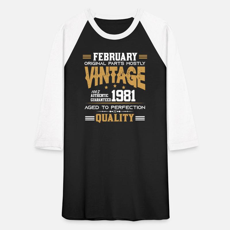 Vintage Aged To Perfection February 1981