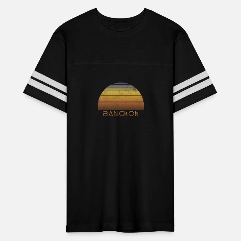 Vintage Bangkok Thailand Souvenir Sunset Graphic
