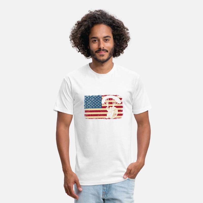 Vintage Powerd Paraglider US Patriotic Paramotor