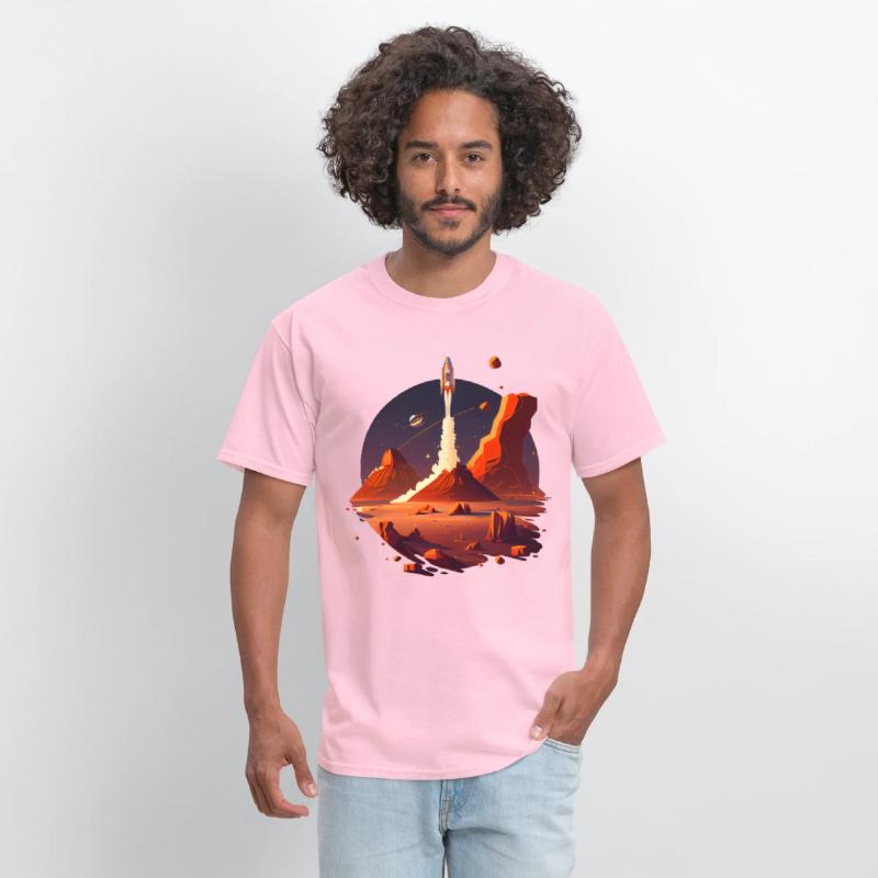 Vintage Space Science Mars Fiction Geek Solar