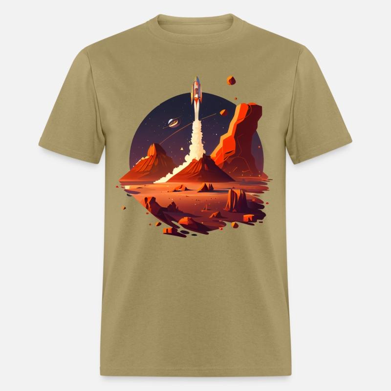 Vintage Space Science Mars Fiction Geek Solar