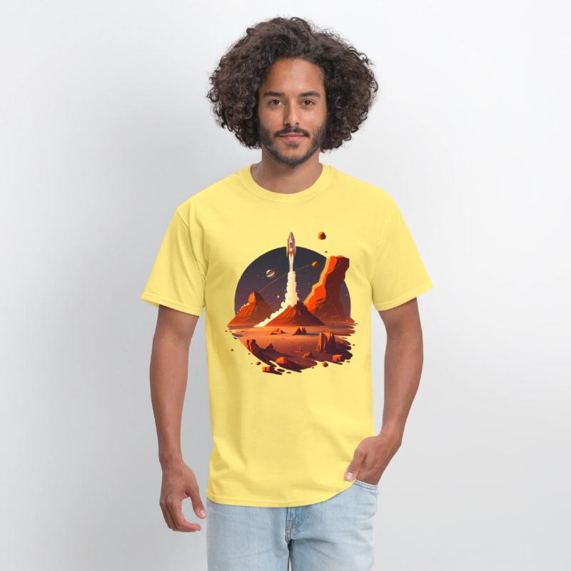 Vintage Space Science Mars Fiction Geek Solar