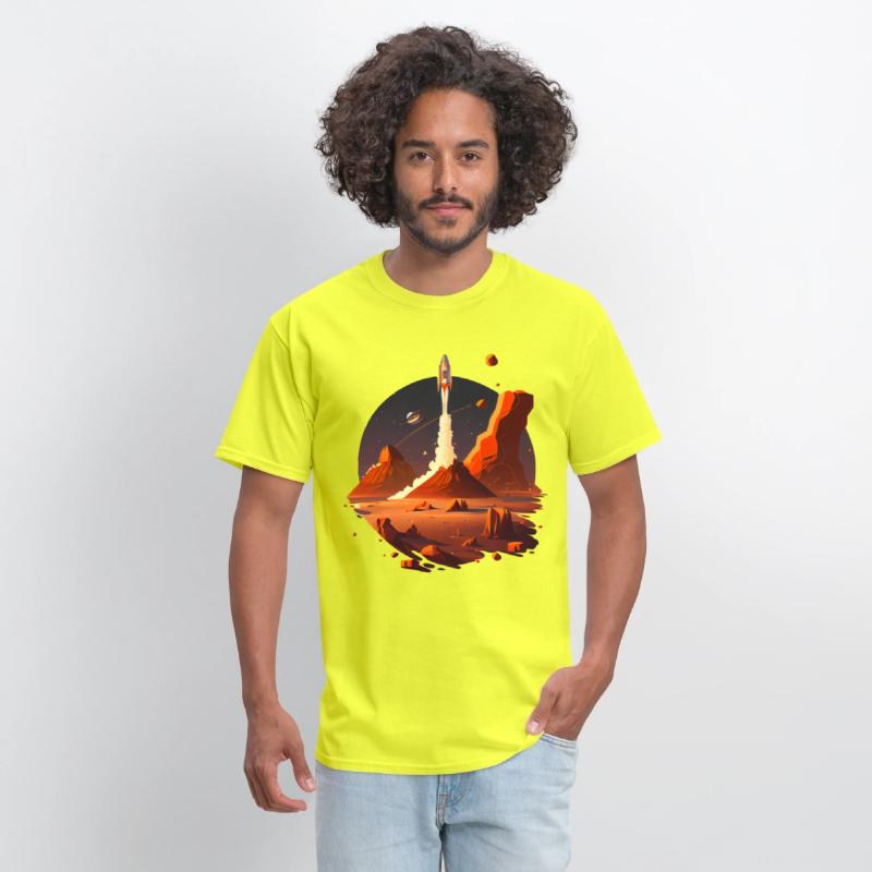 Vintage Space Science Mars Fiction Geek Solar