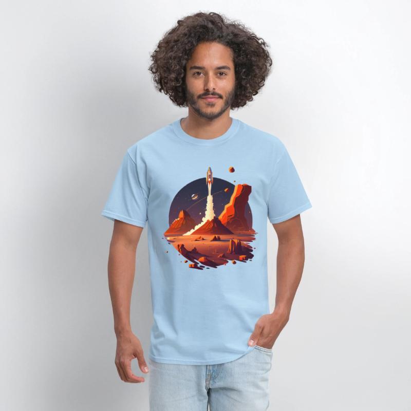 Vintage Space Science Mars Fiction Geek Solar