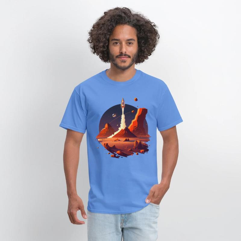 Vintage Space Science Mars Fiction Geek Solar