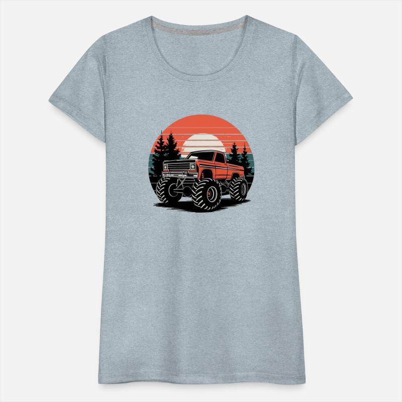 Vintage Sunset Trucks Off Road