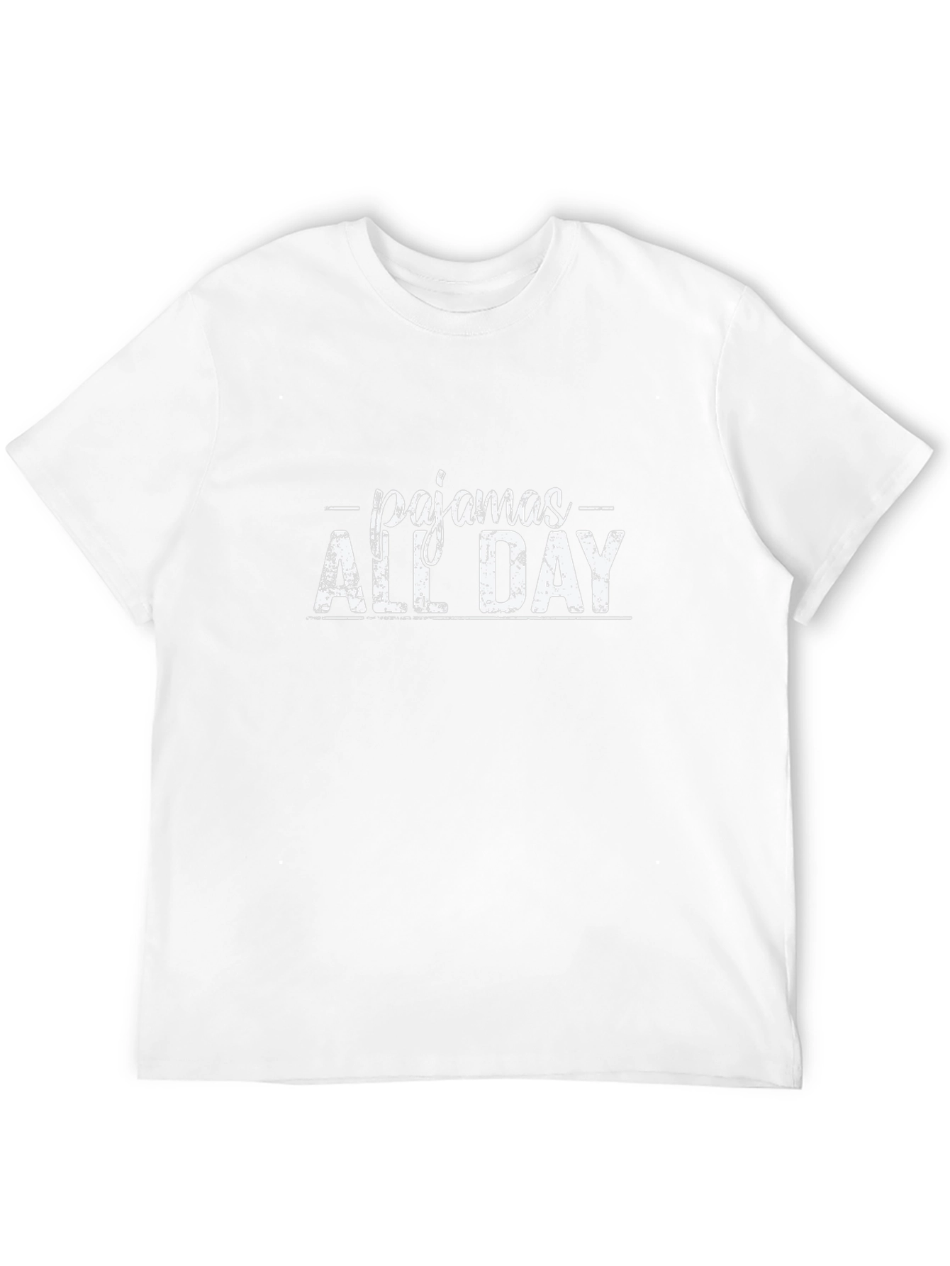 Pajamas All Day Black T-Shirt