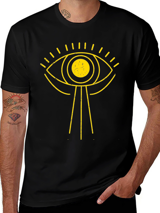 Mystic Eye Graphic Black T-Shirt