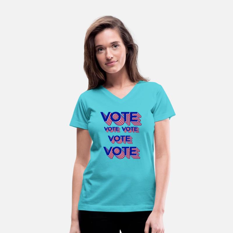 Vote Retro Aesthetic funny design Classic T-Shirt