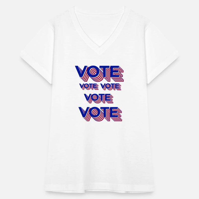 Vote Retro Aesthetic funny design Classic T-Shirt