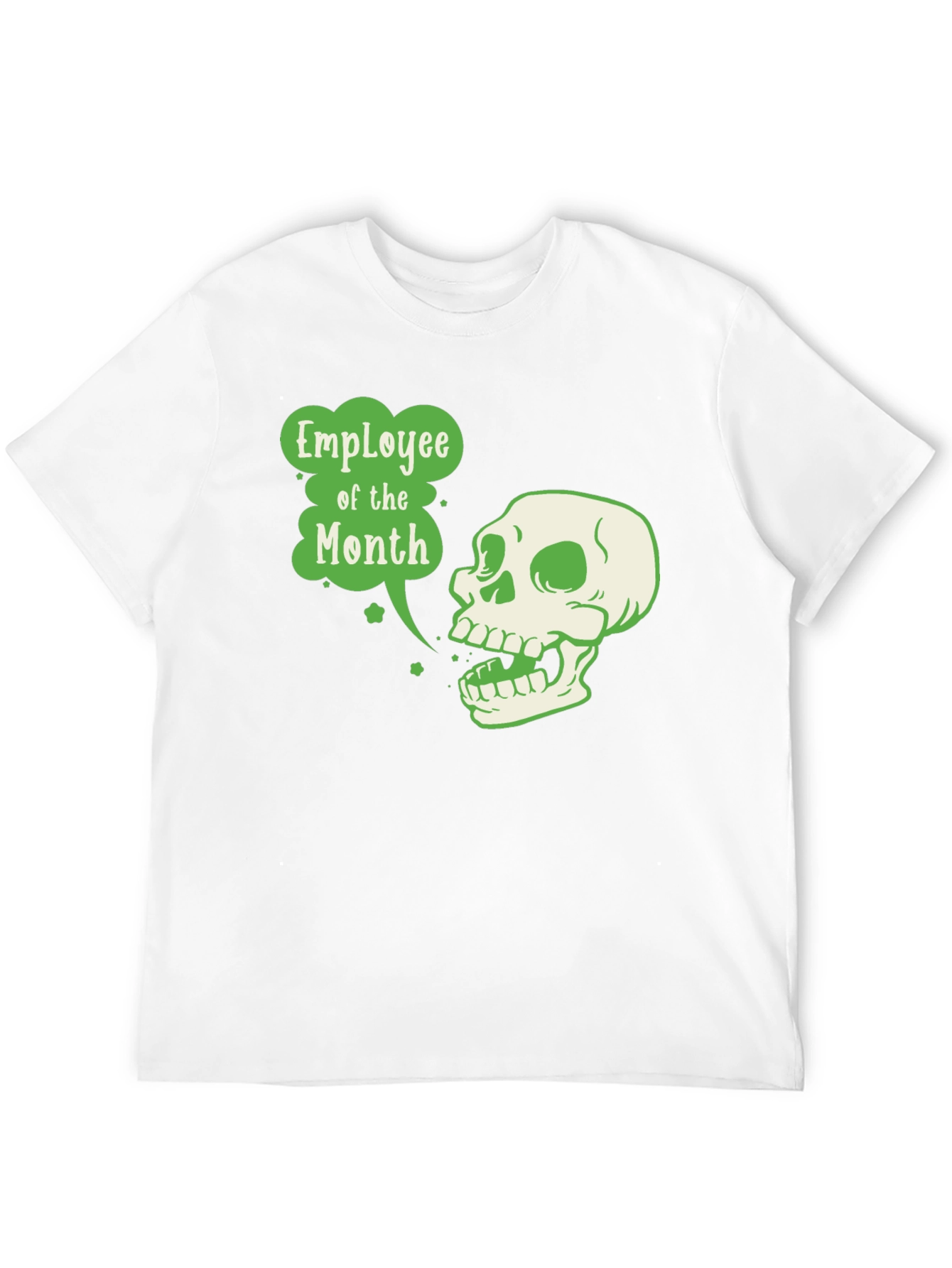 Employee of the Month Skull T-Shirt
