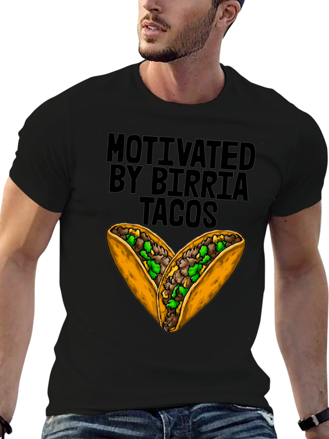 Motivated By Birria Tacos T-Shirt