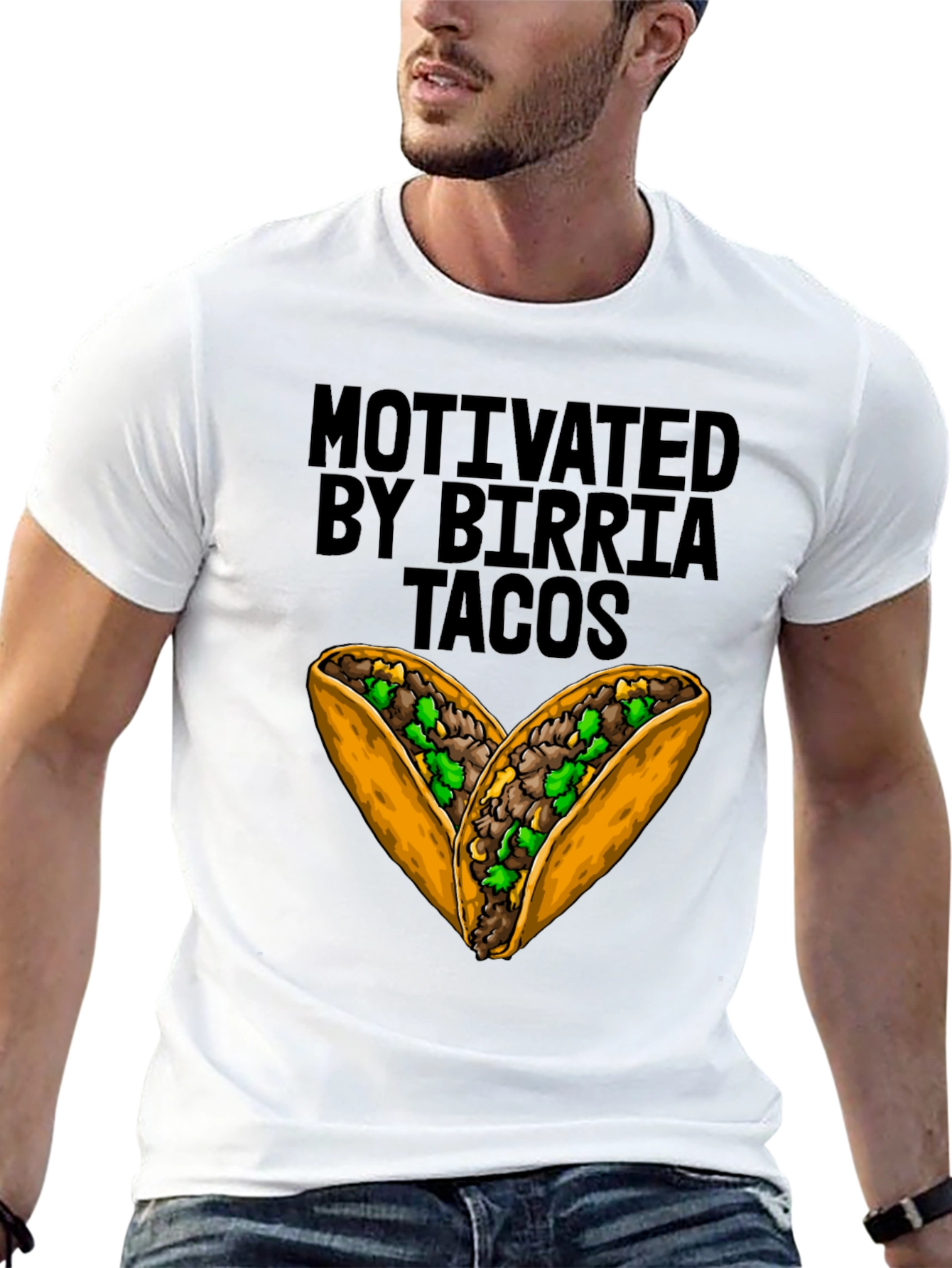Motivated By Birria Tacos T-Shirt