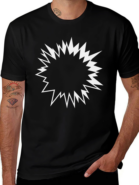 Explosion Graphic Tee - Bold Statement Shirt