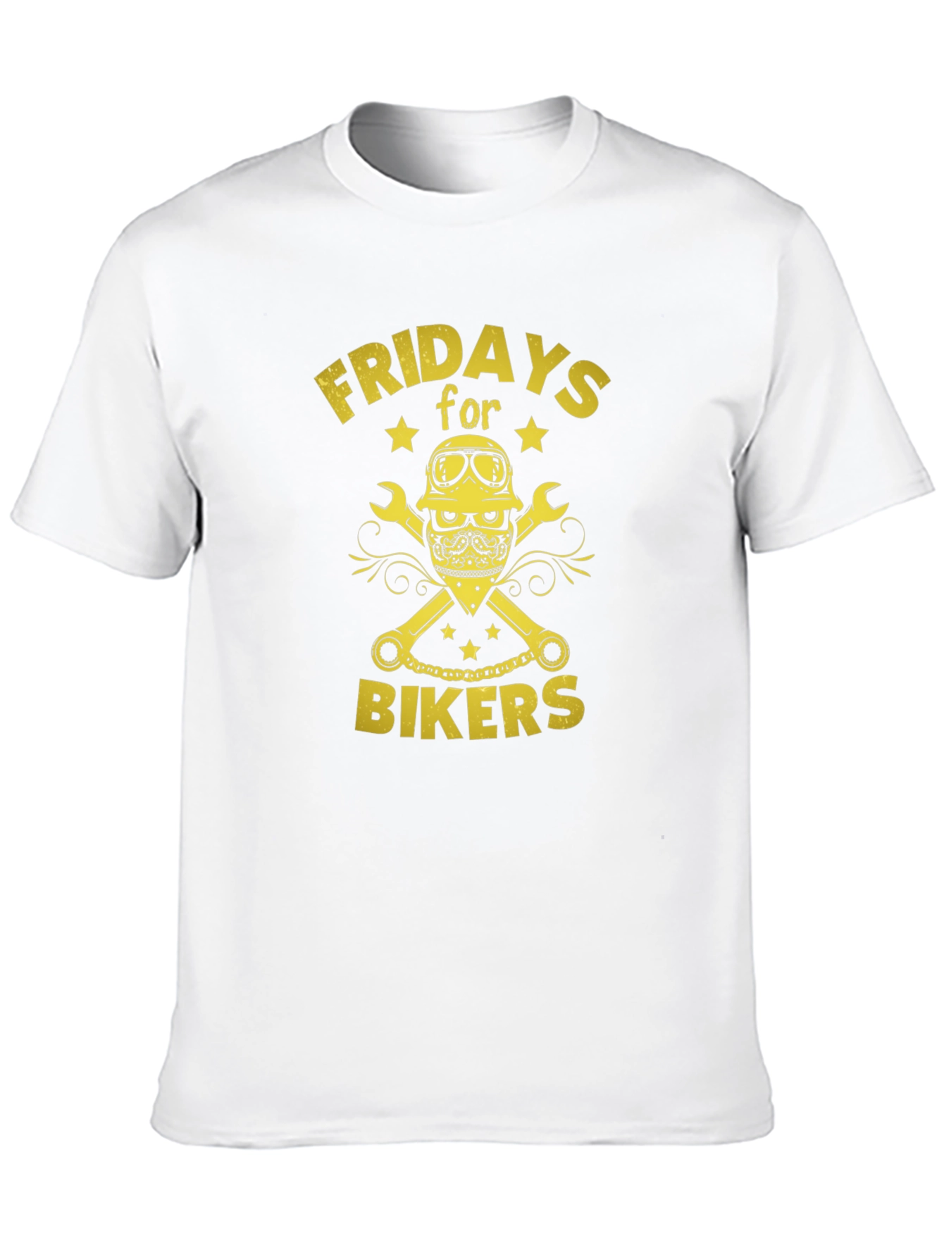 Fridays for Bikers Graphic T-Shirt - Black