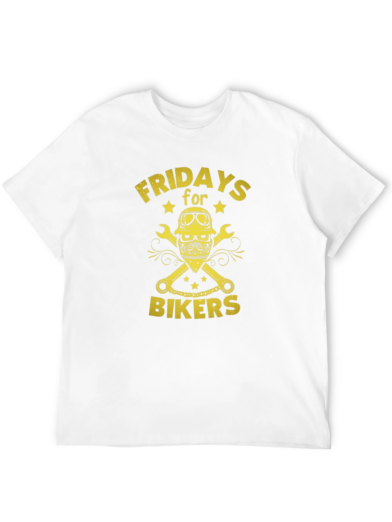 Fridays for Bikers Graphic T-Shirt - Black
