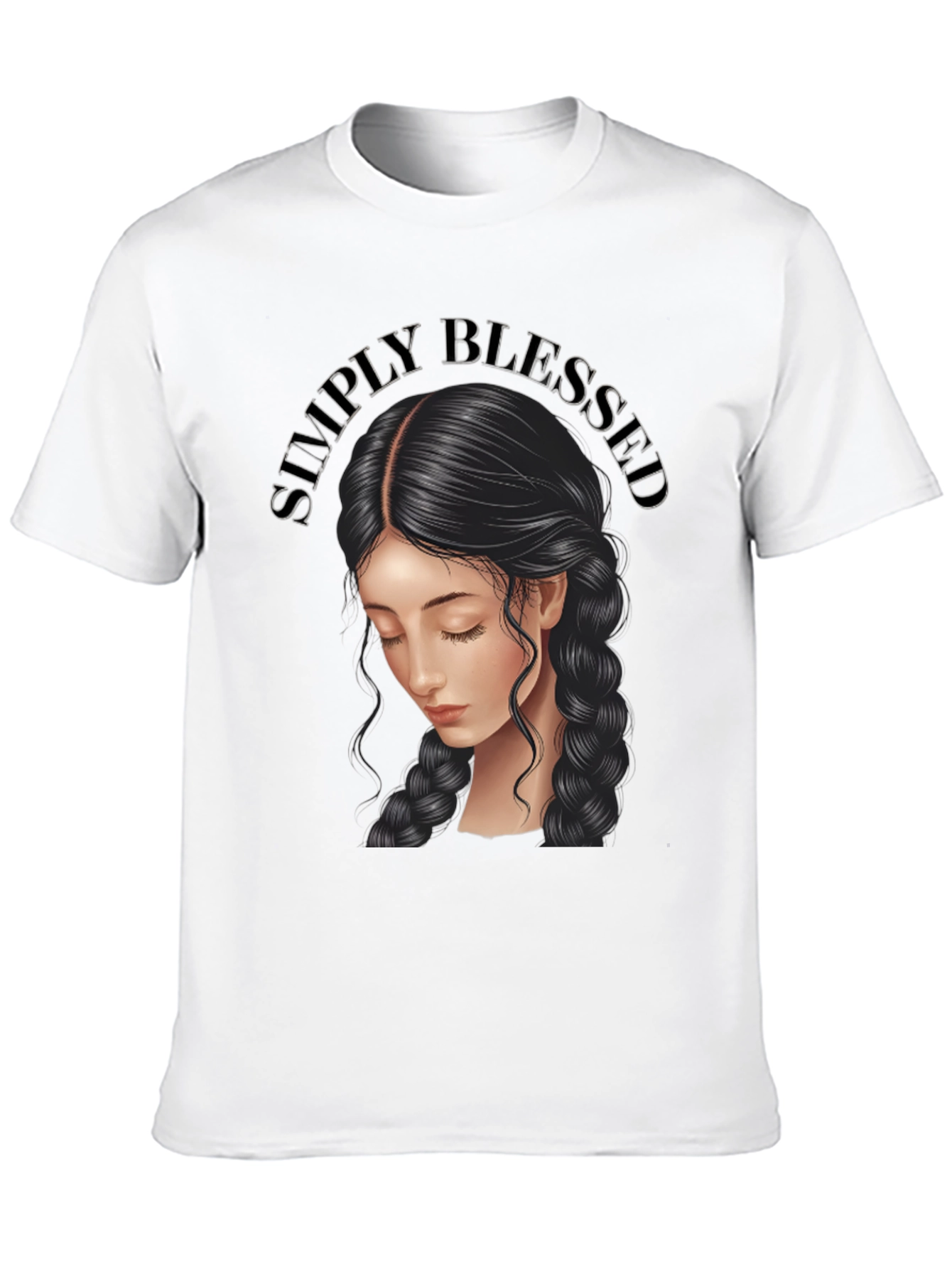 Simply Blessed Graphic T-Shirt - Black