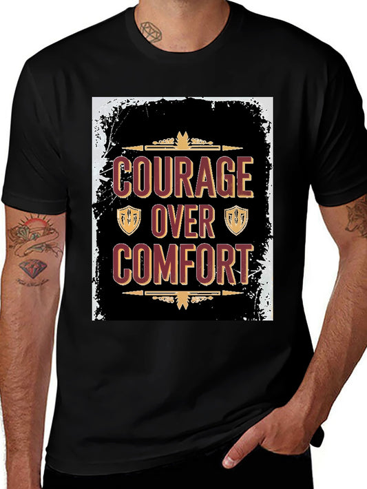 Courage Over Comfort Graphic Tee