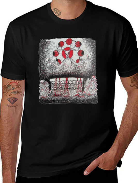 Mystic Skull & Stag T-Shirt