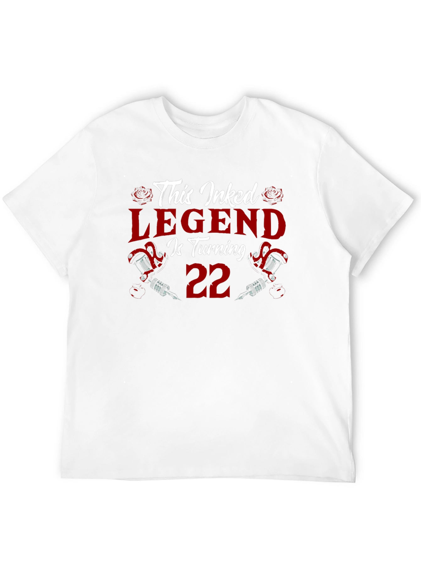 Inked Legend 22nd Birthday T-Shirt