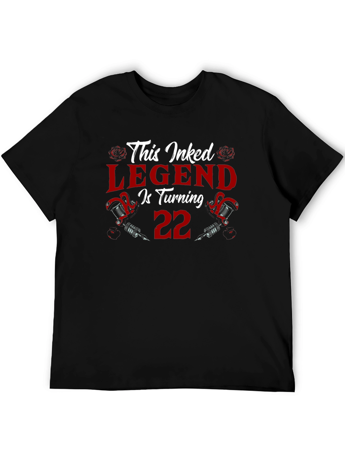 Inked Legend 22nd Birthday T-Shirt