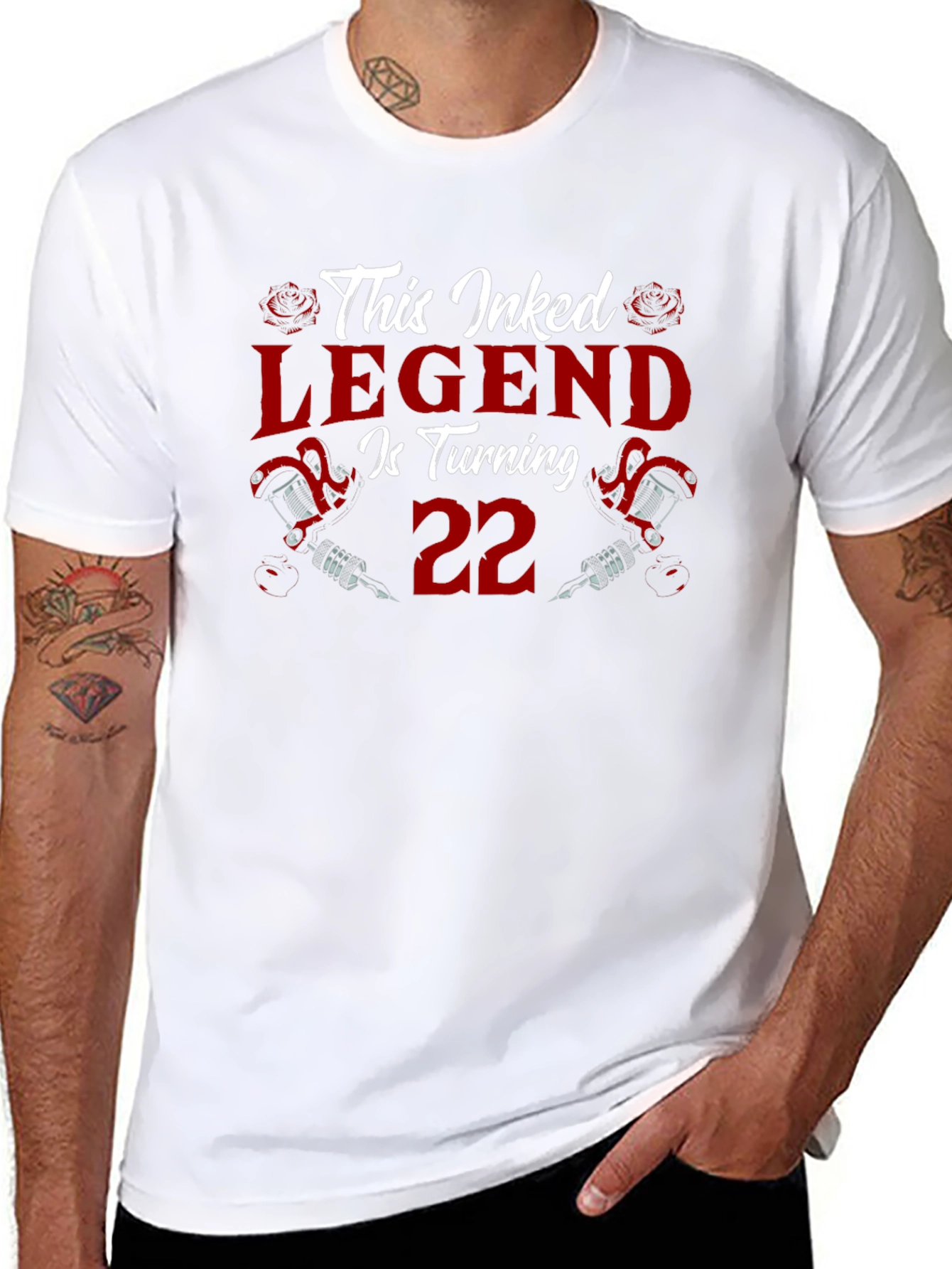 Inked Legend 22nd Birthday T-Shirt