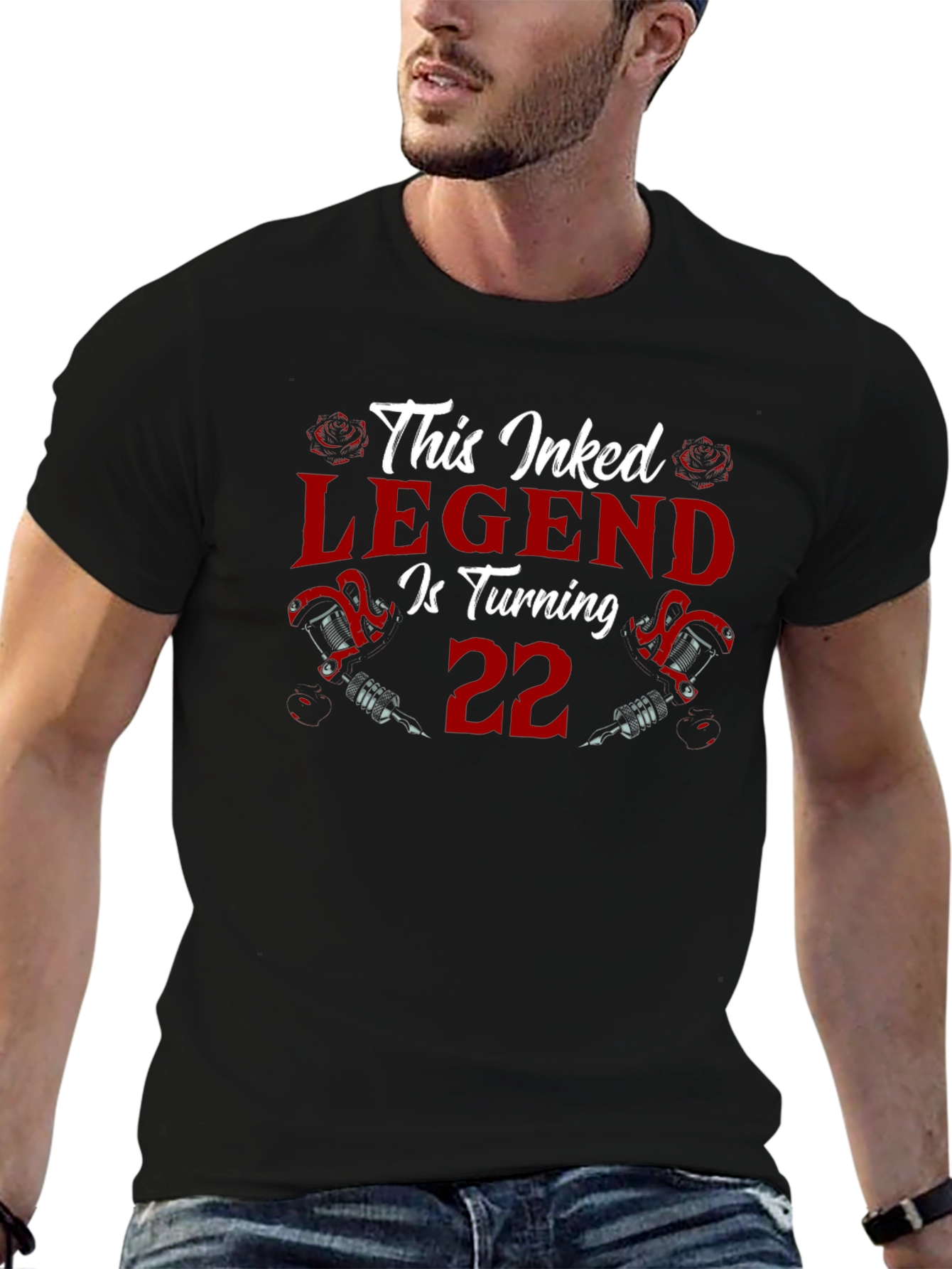 Inked Legend 22nd Birthday T-Shirt