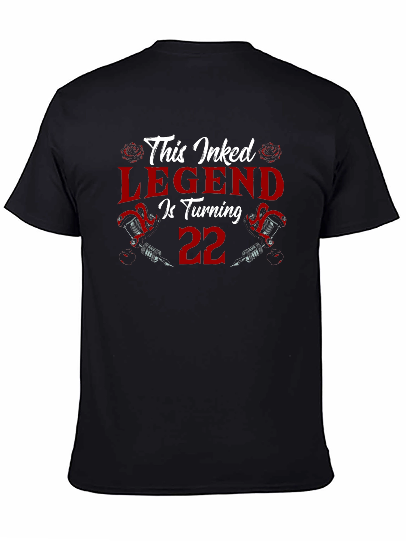 Inked Legend 22nd Birthday T-Shirt