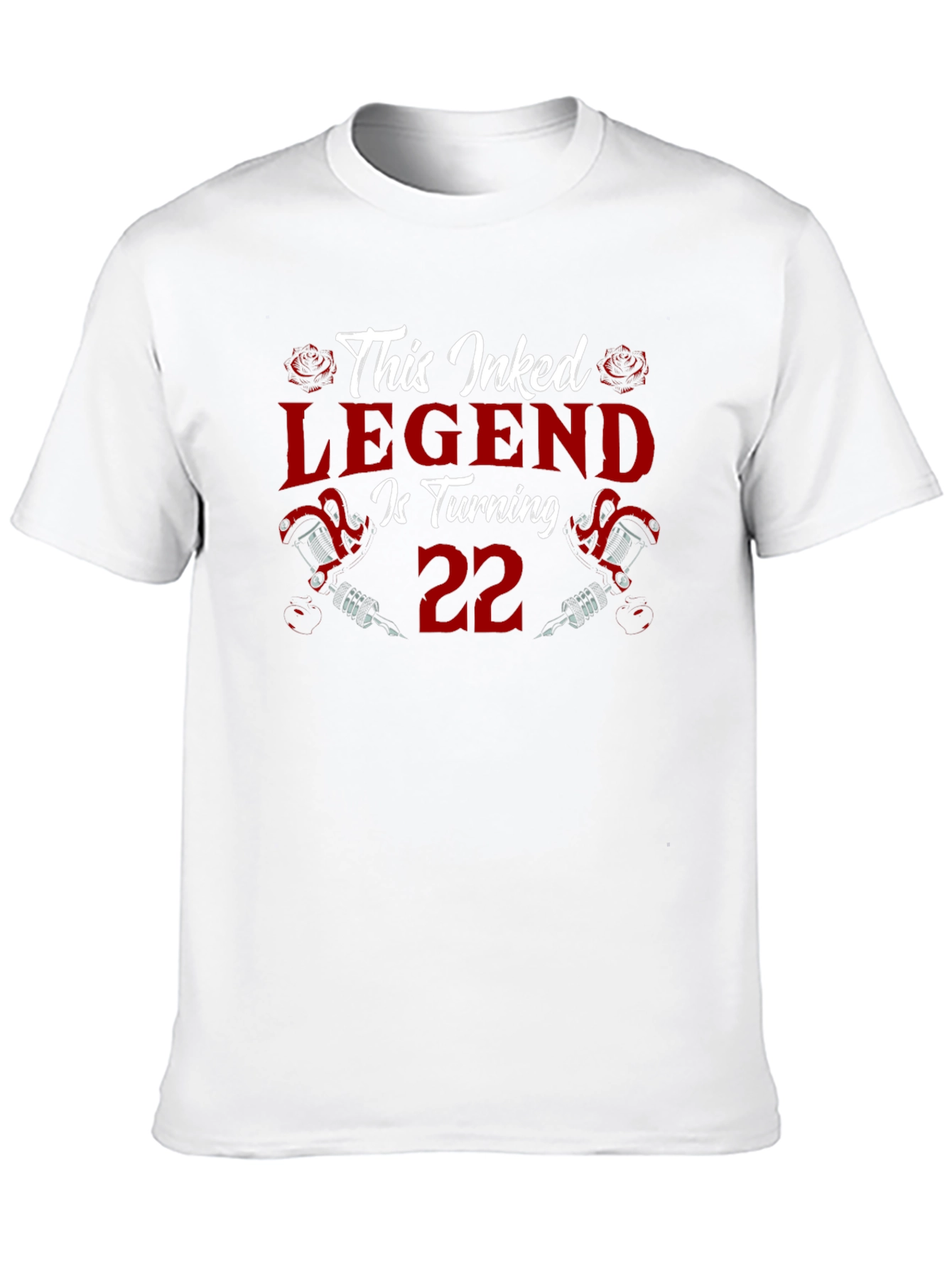 Inked Legend 22nd Birthday T-Shirt
