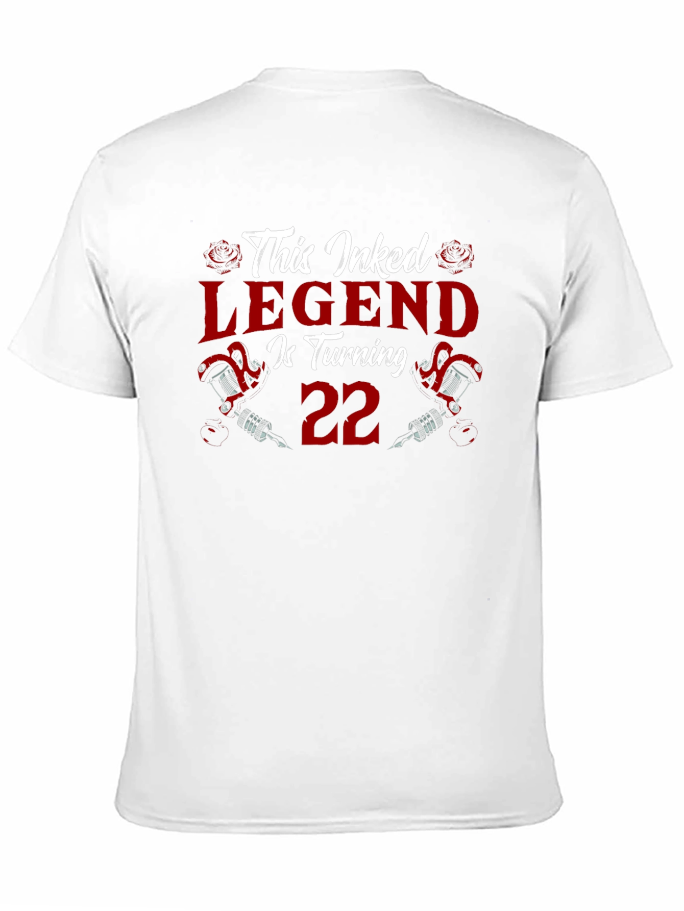 Inked Legend 22nd Birthday T-Shirt