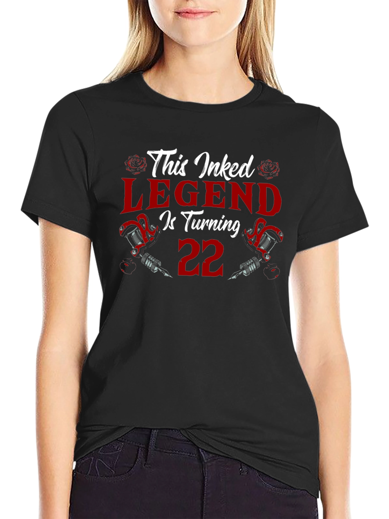 Inked Legend 22nd Birthday T-Shirt