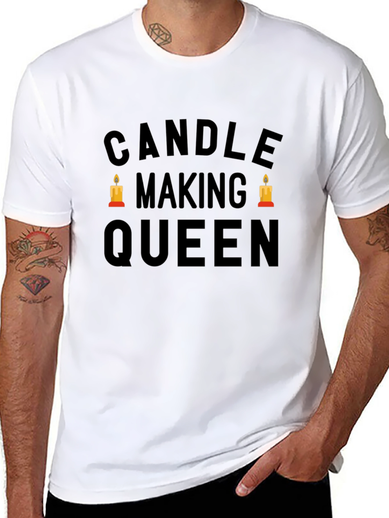 Candle Making Queen Graphic Tee