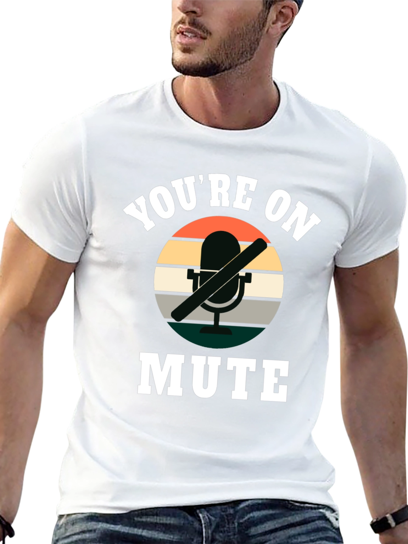 Youre On Mute T-Shirt - Funny Retro Style Tee