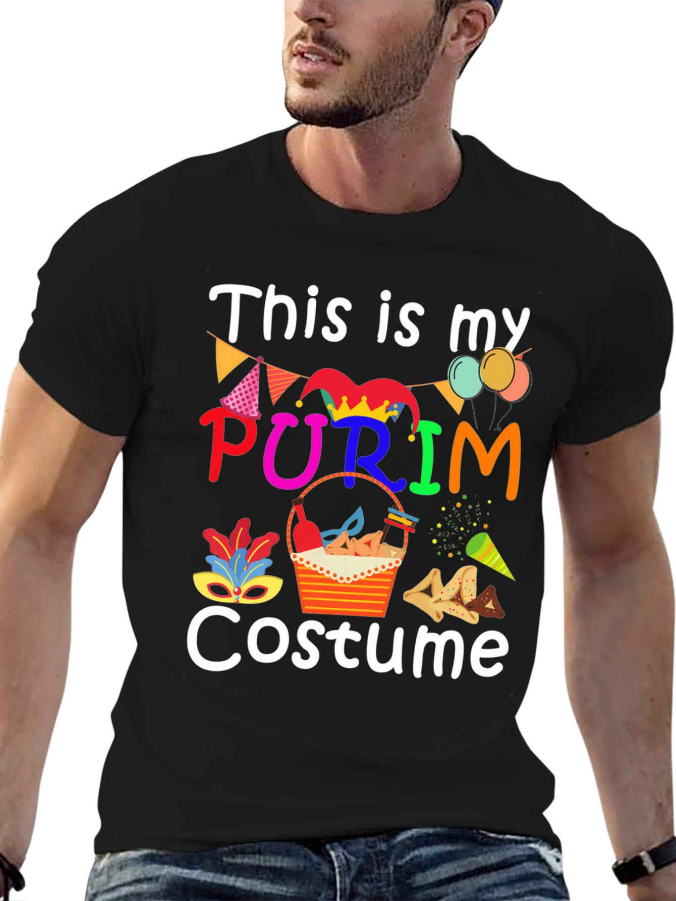 Purim Costume T-Shirt - Holiday Celebration Apparel