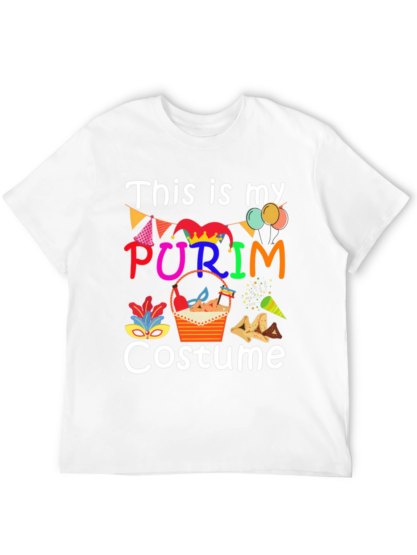 Purim Costume T-Shirt - Holiday Celebration Apparel