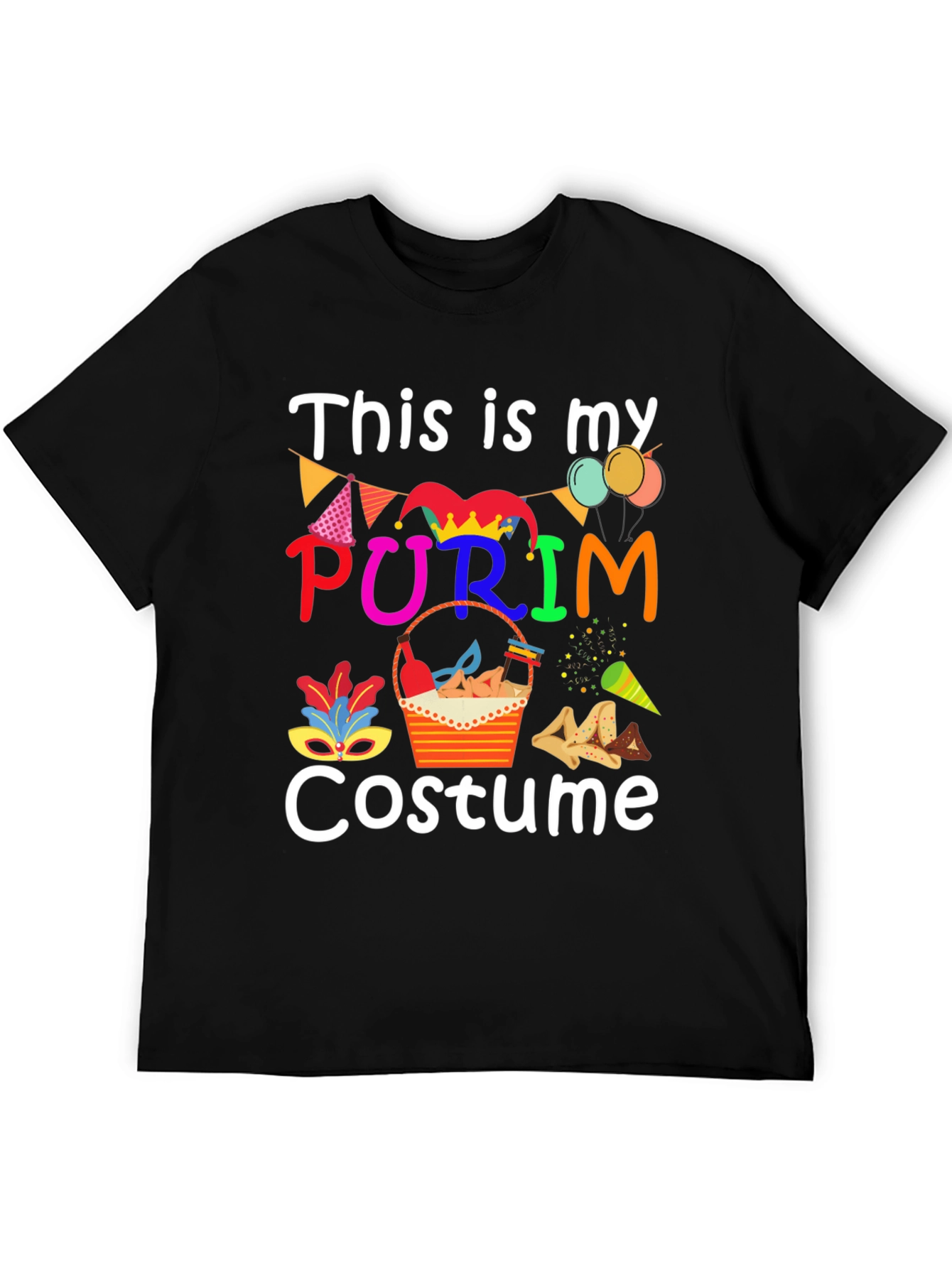 Purim Costume T-Shirt - Holiday Celebration Apparel