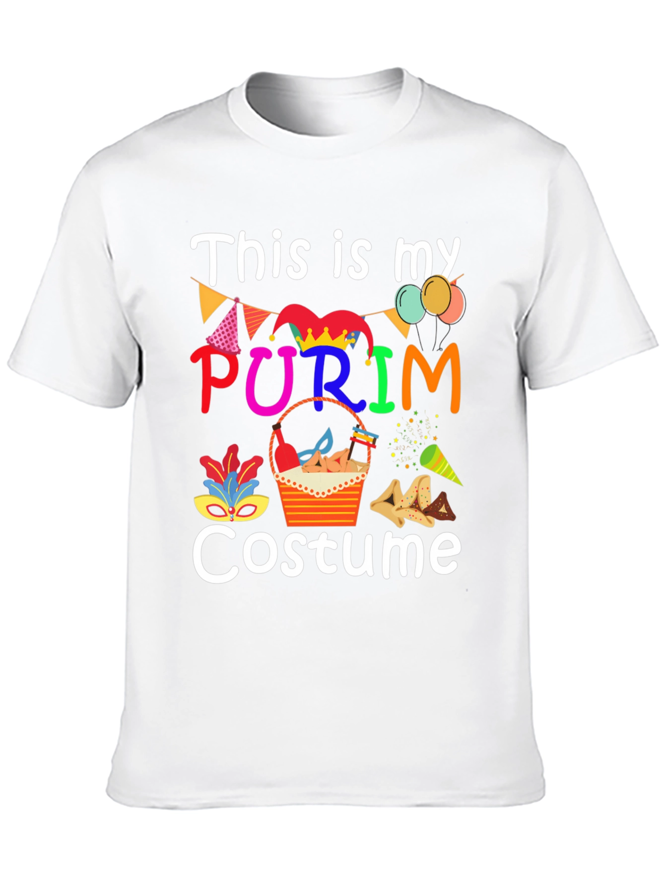 Purim Costume T-Shirt - Holiday Celebration Apparel