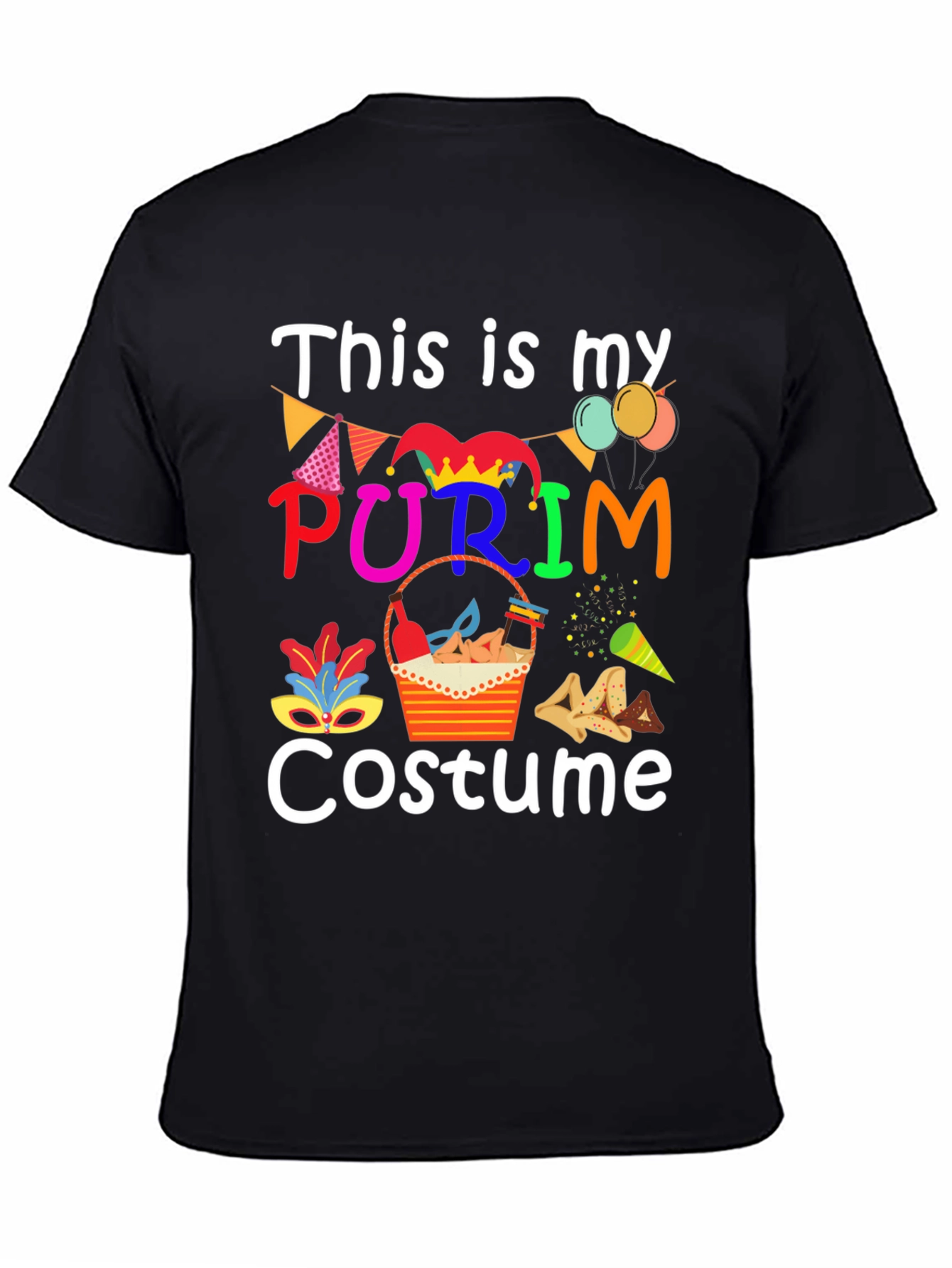 Purim Costume T-Shirt - Holiday Celebration Apparel